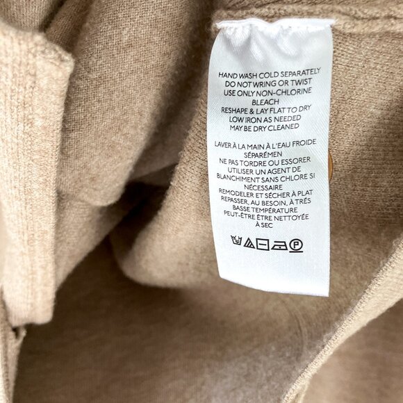 Anthropologie Knit Sweater Blazer, Small, Beige - Picture 5 of 6